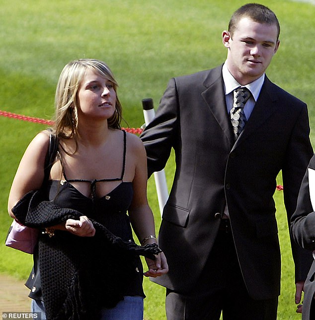 Coleen married former footballer Wayne in 2008 and their union has been at the center of many scandals since then, including Wayne's involvement with other women. [pictured in 2004]