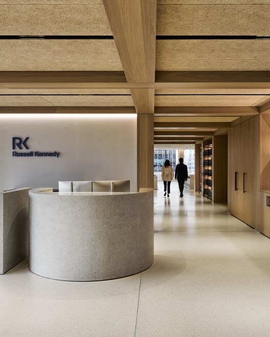 Russell Kennedy Offices / Carr - Interior Photography, Column