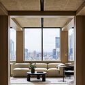 Russell Kennedy Offices / Carr - Interior photography, living room, windows