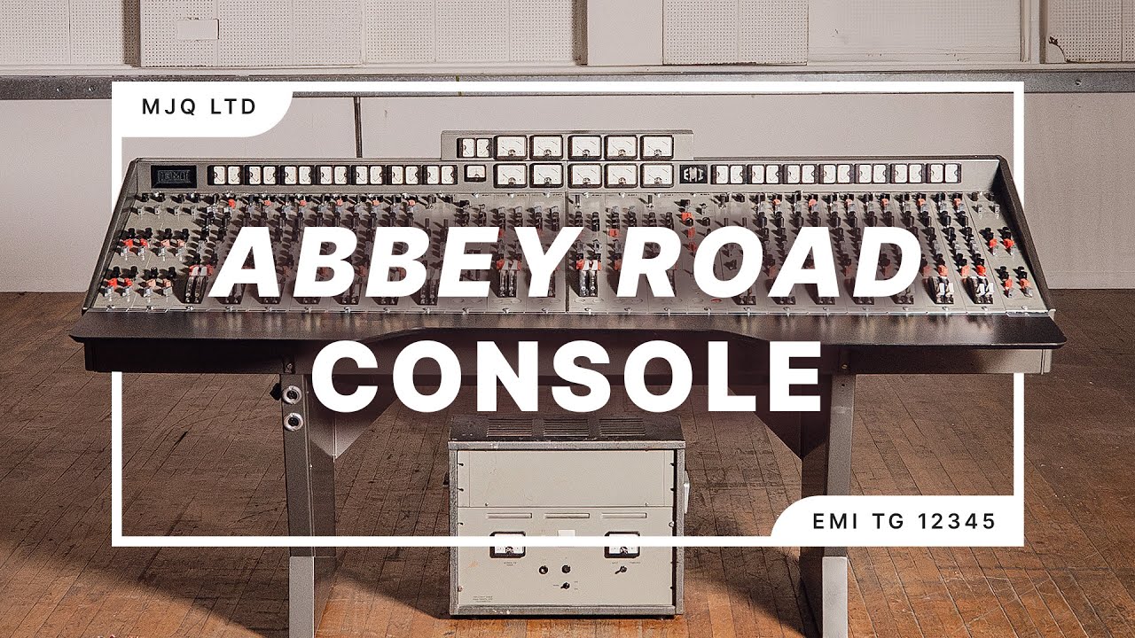 We recorded on the EMI Abbey Road console of the restored Beatles - YouTube